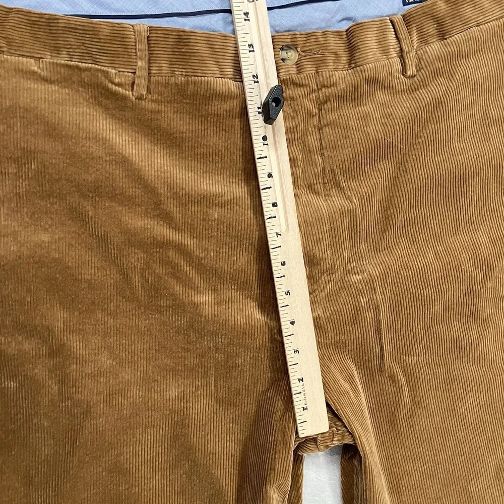 Polo Ralph Lauren Stretch Classic Fit Corduroy Pants Brown Mens Size 42x32
